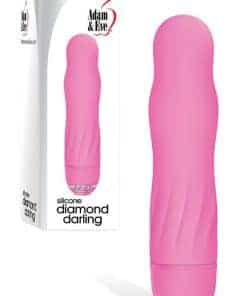 Adam and Eve 4.75" Rhinestone Accented Classic Vibrator