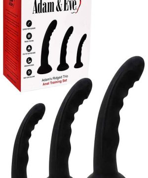 Adam and Eve Adams Ridged Trio 3 Piece Anal Training Kit
