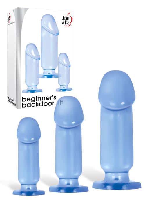 Adam and Eve Beginners Jelly Anal Training Kit (3 Pce) Adam and Eve Beginners Jelly Anal Training Kit (3 Pce)