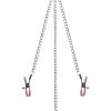 Adam and Eve Chain Me Up Adjustable Kink Nipple & Clitoral Clamps