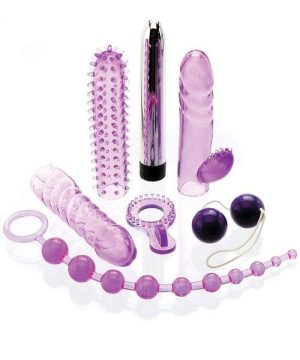 Adam and Eve Complete Lover's Vibrator Kit (7 Pce)