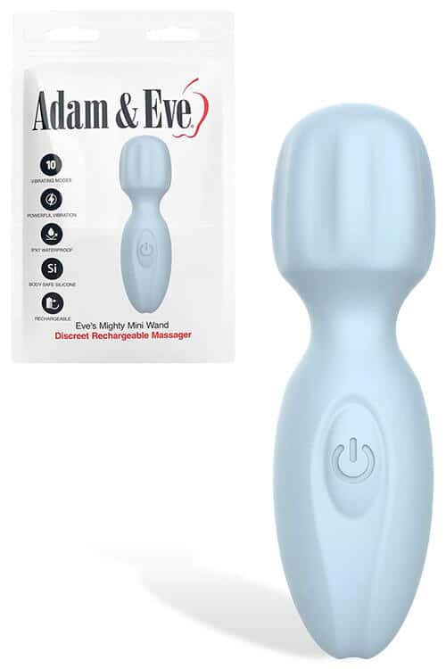 Adam and Eve Eves Mighty Mini 4.3" Wand Massager Adam and Eve Eves Mighty Mini 4.3" Wand Massager