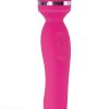 Adam and Eve Intimate Curves 7.75" Silicone Wand Vibrator