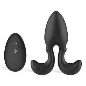 Adam and Eve Omega 4" Remote Controlled Vibrating Butt Plug