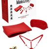 Adam and Eve Ravishing Rose 6 Piece Couples Pleasure Kit