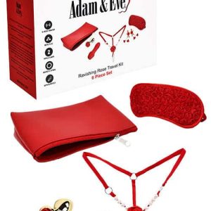 Adam and Eve Ravishing Rose 6 Piece Couples Pleasure Kit