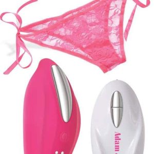 Adam and Eve Remote Controlled Side Tie Panty Vibrator