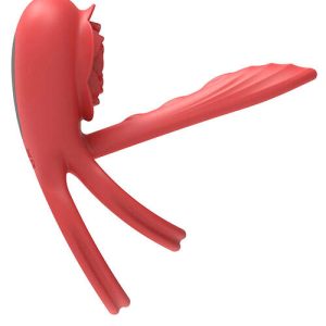 Adam and Eve Rose 2.1" Vibrating Double Cock Ring