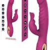 Adam and Eve Rose Gold Come Hither G-Spot 8.8" Rabbit Vibrator