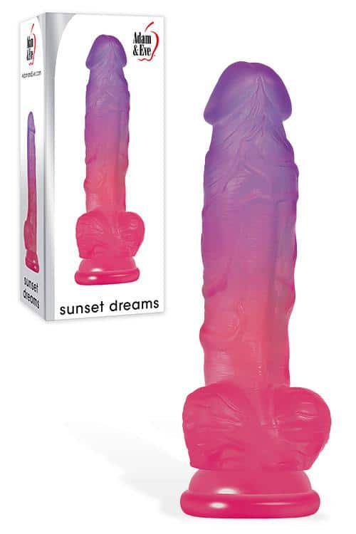 Adam and Eve Sunset Dreams 7.5" Realistic Dildo Adam and Eve Sunset Dreams 7.5" Realistic Dildo
