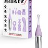 Adam and Eve Sweet Dreams Massager Kit with 8 Vibrator Attachments