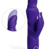 Adam and Eve Thrusting 10" Sculpted Silicone Rabbit Vibrator