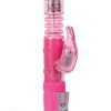 Adam and Eve Thrusting & Rotating Beaded 9.75" Rabbit Vibrator