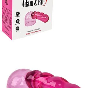 Adam and Eve Wanderful Pink Probe 6.3" Wand Attachment