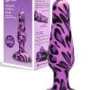 B-Vibe Leopard Novice 4" Vibrating Butt Plug