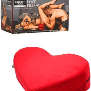 Bedroom Bliss Love Pillow 18.25" Heart Shaped Position Pillow