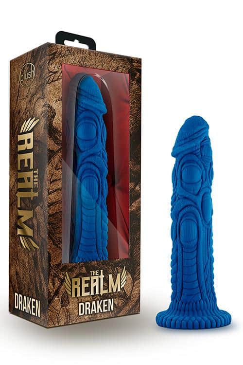 Blush Draken 7.5" Lock On Dragon Dildo Blush Draken 7.5" Lock On Dragon Dildo