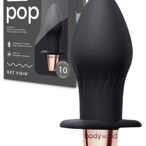 Bodywand Pop 4.25" Mini Vibrating Butt Plug