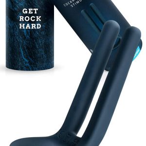 Boners 3.7" Vibrating Cock Ring with Ball Stimulators