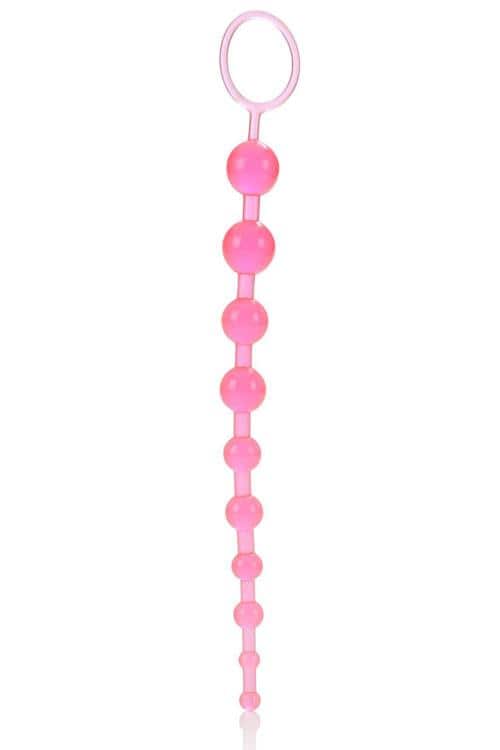 Calexotics 11" Jelly Anal Beads Calexotics 11" Jelly Anal Beads
