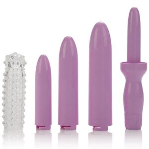 Calexotics 5 Piece Classic Vibrator & Dilator Sleeve Set