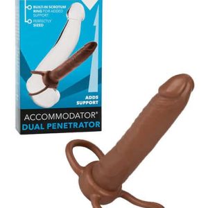 Calexotics 5.25" Dual Penetrator Strap On