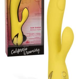Calexotics 7" San Diego Seduction Thumping Rabbit Vibrator