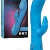 Calexotics 8.25" Inflatable G Spot Rabbit Vibrator