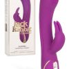 Calexotics 9" Silicone Thumping Jack Rabbit Vibrator