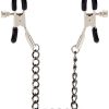 Calexotics Adjustable Metal Nipple Clamps & Connecting Chain