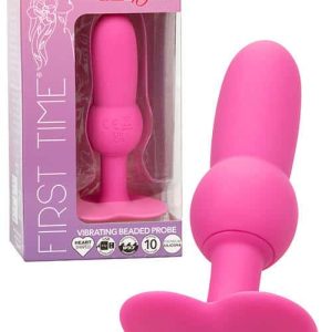 Calexotics First Time 3.75" Vibrating Beaded Anal Probe