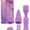 Calexotics First Time 5 Piece Travel Wand Pleasure Kit Calexotics First Time 5 Piece Travel Wand Pleasure Kit