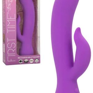 Calexotics First Time Pleaser 8.25" Rabbit Vibrator