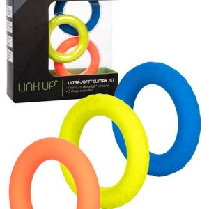 Calexotics Link Up Climax 3 Piece Cock Ring Set