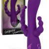 Calexotics Long Beach Bootylicious 7.9" Triple Stimulation Rabbit Vibrator