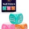 Calexotics Naughty Bits Roll It 3 Piece Icon Based Sex Dice Game