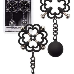 Calexotics Nipple Grips Adjustable Weighted Nipple Clamps