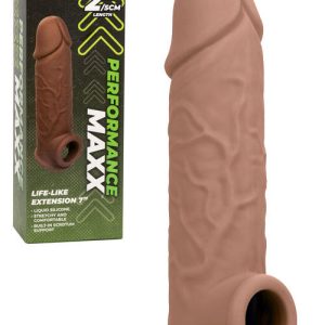 Calexotics Performance Maxx 7" Life Like Penis Extension Sleeve