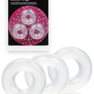 Calexotics Silicone Stacker Cock Rings (3 Pack)