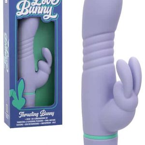 Calexotics Thrusting Bunny 7.5" Thrusting Rabbit Vibrator