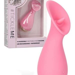 Calexotics Tickle Me 4.5" Silicone Clitoral Vibrator