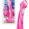 Calexotics Twisted Bulb Tip Probe 6" Marbled Silicone Dildo