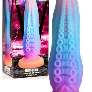 Creature Cocks Tenta Cock 9.5" Luminous Silicone Tentacle Monster Dildo