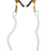 Curious Candy 2.4" Adjustable Nipple Clamps with Pearl Chain