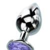 Curious Candy December 2.7" Tanzanite Birthstone Butt Plug