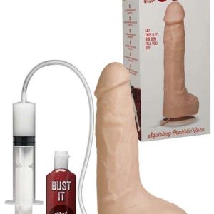 Doc Johnson Bust It 8.5" Realistic Squirting Dildo