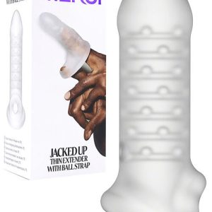 Doc Johnson Jacked Up 6" Slender Penis Extender with Ball Strap