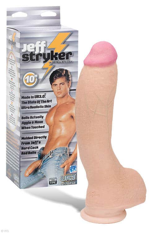 Doc Johnson Jeff Stryker Signature Cock 10" Realistic Dildo Doc Johnson Jeff Stryker Signature Cock 10" Realistic Dildo