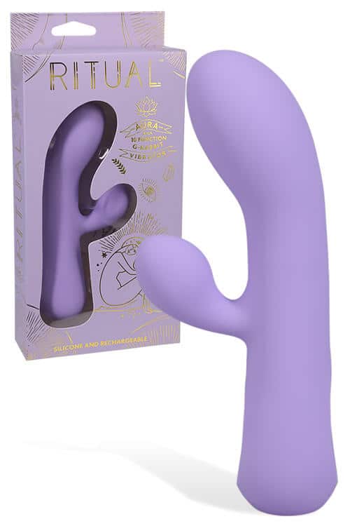 Doc Johnson Ritual Aura 6.25" Rabbit Vibrator Doc Johnson Ritual Aura 6.25" Rabbit Vibrator