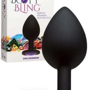 Doc Johnson Silicone Booty Bling 4" Anal Plug
